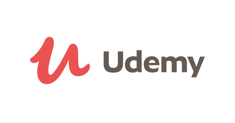 Udemy logo for an online learning platform.